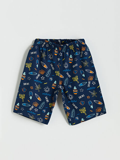 LCW Kids Beli Lastikli Baskılı Erkek Çocuk Pijama Alt - S5HM60Z1-LSJ