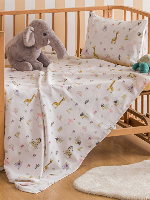 LCW HOME Baskılı Bebek Pike Takımı - S5HV83Z1-F9C