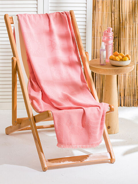 LCW ACCESSORIES Desenli Kadın Plaj Havlusu 70x145 cm - S5I106Z8-EYK