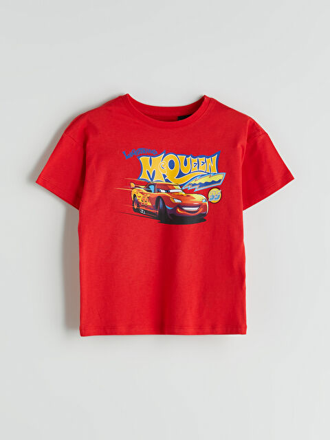 LCW Kids Arabalar Baskılı Erkek Çocuk Pijama Üst - S5I121Z1-HNK