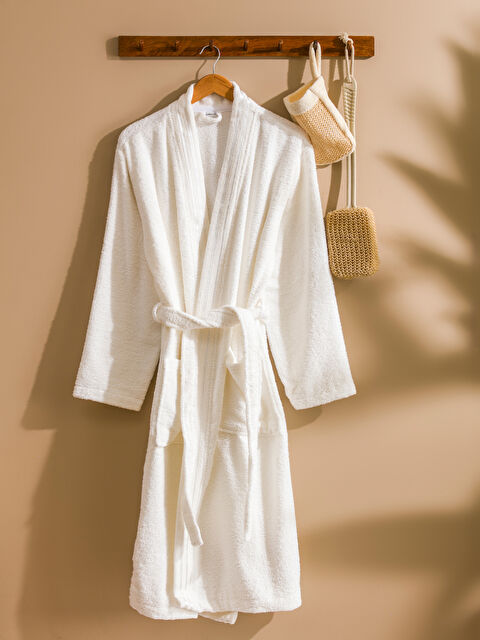 LCW HOME Pamuklu Kadın Bornoz - S5I241Z8-EEW