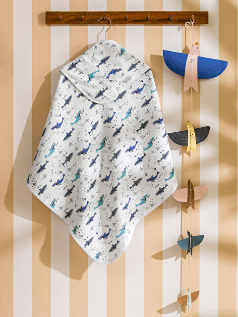 LCW HOME منشفة حمام مطبوعة للأطفال - S5I275Z1-F9C