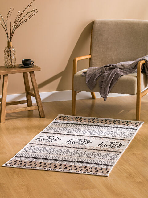 LCW HOME Thread Embroidered Carpet 80x140 cm - S5I526Z8-F9C