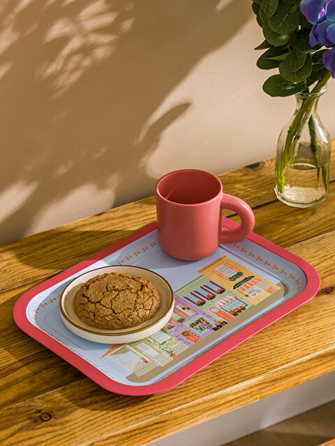 LCW HOME Baskılı Tepsi 30 cm - S5I746Z8-M0T