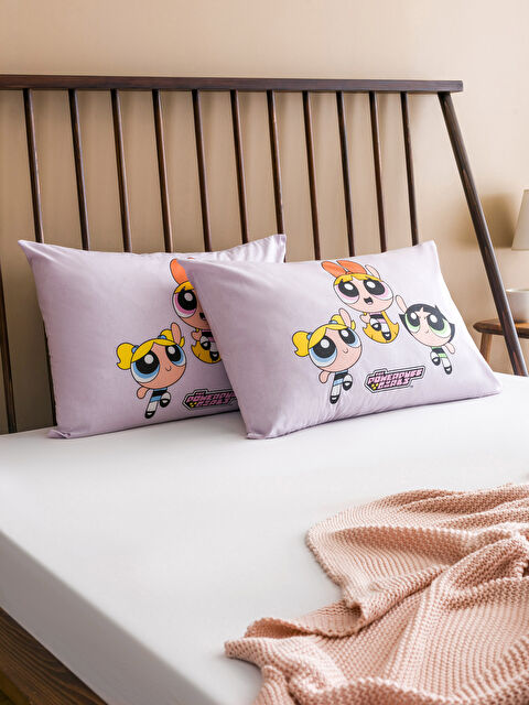 LCW HOME Powerpuff Girls Baskılı Yastık Kılıfı 2'li 50x70 cm - S5I872Z4-F9C