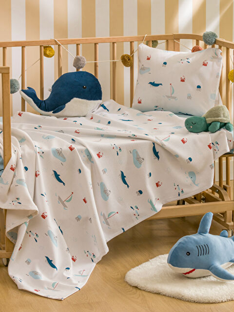 LCW HOME Baskılı Bebek Pike Takımı - S5I944Z1-F9C