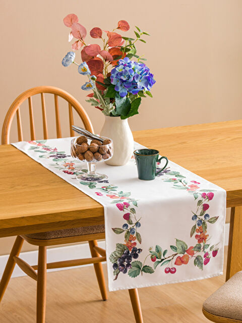 LCW HOME Çiçek Baskılı Runner 45x150 cm - S5IH76Z8-F9C