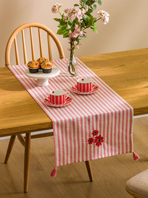 LCW HOME Çiçek Nakışlı Runner 45x150 cm - S5IH82Z8-LTQ