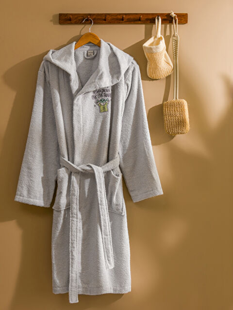 LCW HOME Star Wars Nakışlı Pamuklu Erkek Bornoz - S5II03Z8-CTK