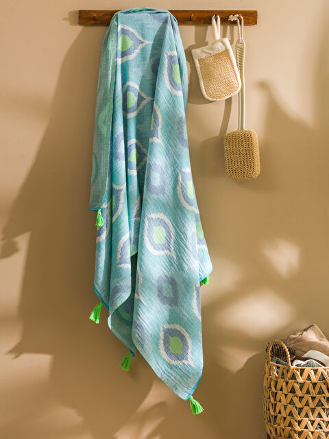 LCW HOME Püsküllü Kadın Peştamal 90x165 cm - S5IJ02Z8-F9C