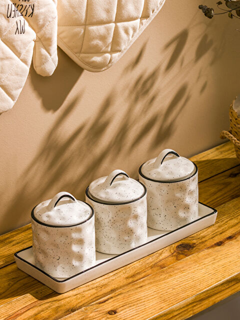 LCW HOME Seramik Saklama Kabı Seti 3'lü - S5IJ81Z8-LQJ