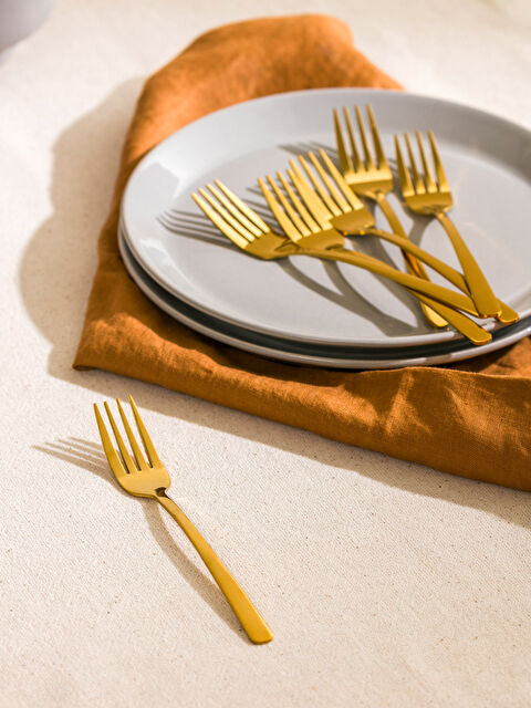 LCW HOME 6 Parça Metal Tatlı Çatalı - S5IT91Z8-GHW