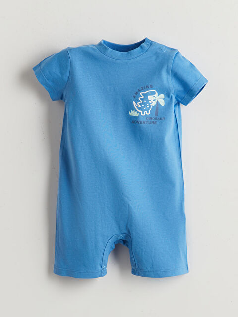 LCW baby Baskılı Erkek Bebek Penye Tulum - S5J319Z1-SQA