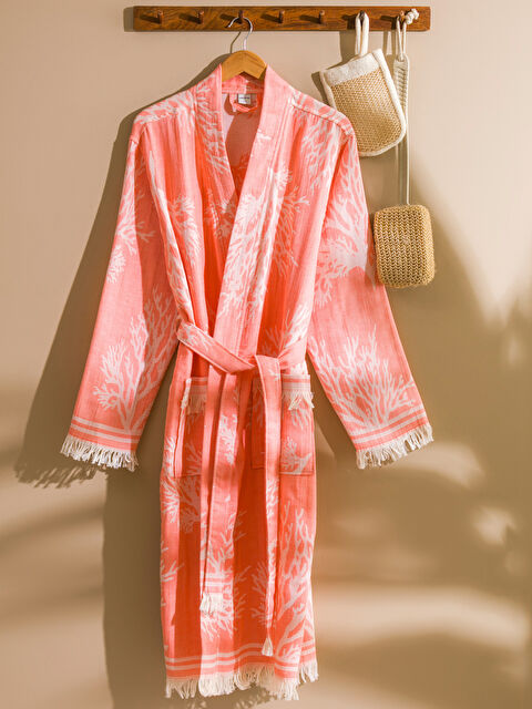 LCW HOME Desenli Kadın Bornoz