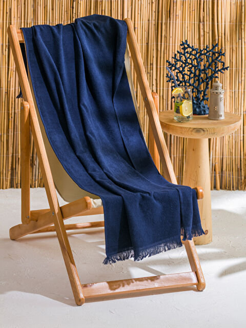 LCW ACCESSORIES Püsküllü Erkek Plaj Havlusu 70x150 cm - S5L629Z8-CRP