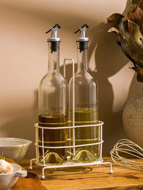 LCW HOME Standlı Yağdanlık Seti 2'li 750 ml - S5LM54Z8-Q57