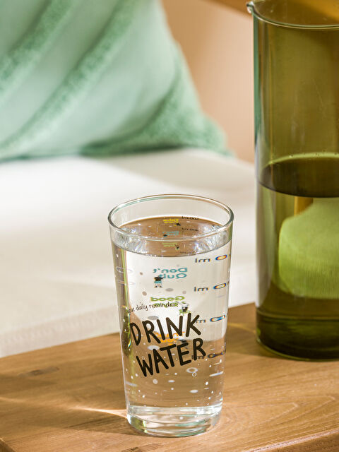 LCW HOME Baskılı Cam Su Bardağı 570 ml - S5N183Z8-M0T