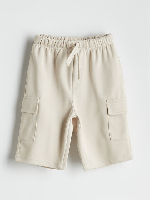 LCW Kids Beli Lastikli Basic Erkek Çocuk Şort - S5N866Z1-FZJ