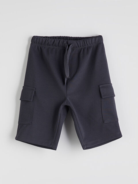 LCW Kids Beli Lastikli Basic Erkek Çocuk Şort - S5N866Z1-HEF