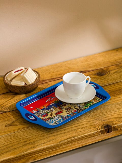 Myros Baskılı Metal Tepsi 25 cm - S5O548Z8-M0T