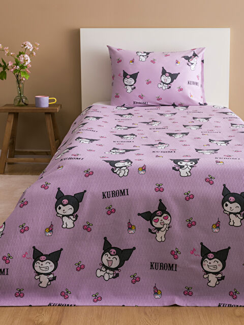 LCW HOME Kuromi Baskılı Çocuk Pike Seti - S5O634Z4-F9C