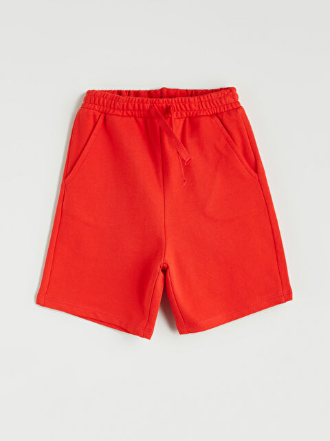 LCW Kids Beli Lastikli Basic Erkek Çocuk Şort - S5OB76Z1-HBH