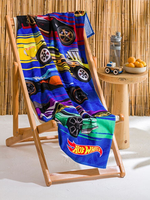 LCW ACCESSORIES How Wheels Baskılı Erkek Çocuk Plaj Havlusu - S5PC19Z4-F9C