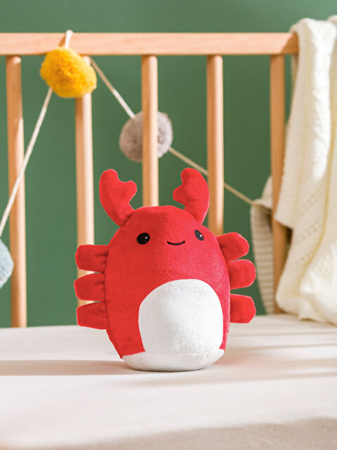 LCW HOME Yengeç Figürlü Dolgulu Pelüş Bebek Kırlent  20 cm - S5PJ35Z1-DBB