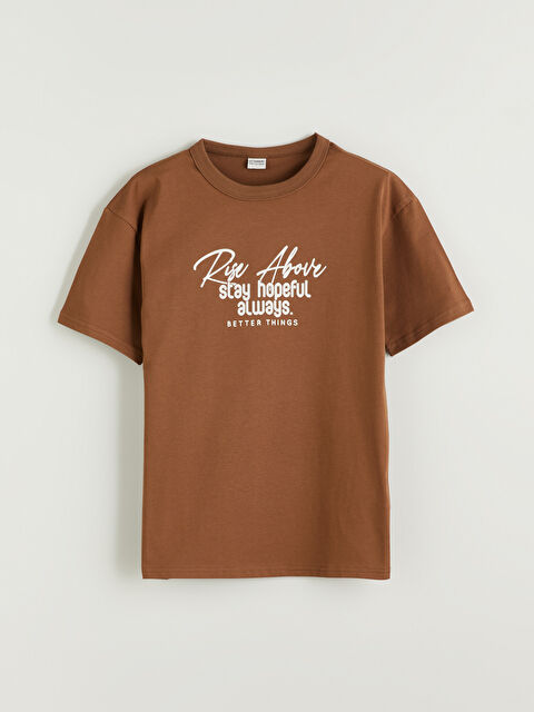 LCW Kids Bisiklet Yaka Erkek Çocuk Tişört - S5Q203Z4-H6U