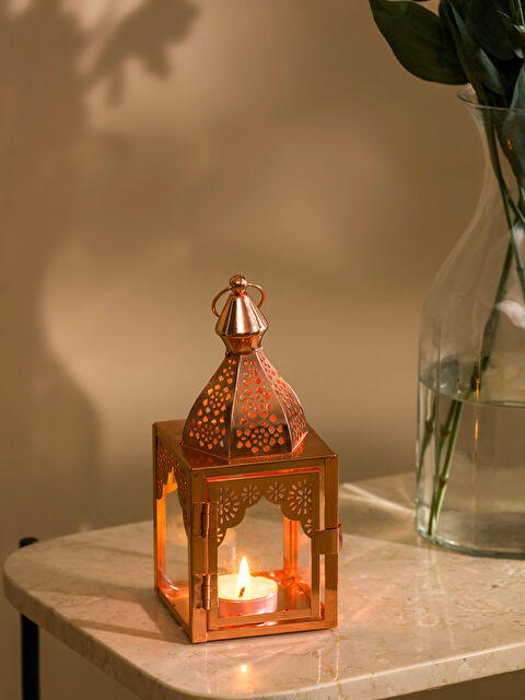 LCW HOME Fener Görünümlü Metal Mumluk 18 cm - S60735Z8-LUL