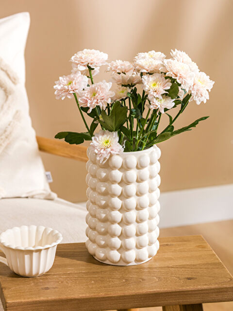 LCW HOME Bonbon Desenli Seramik Vazo 21 cm - S60860Z8-RPH