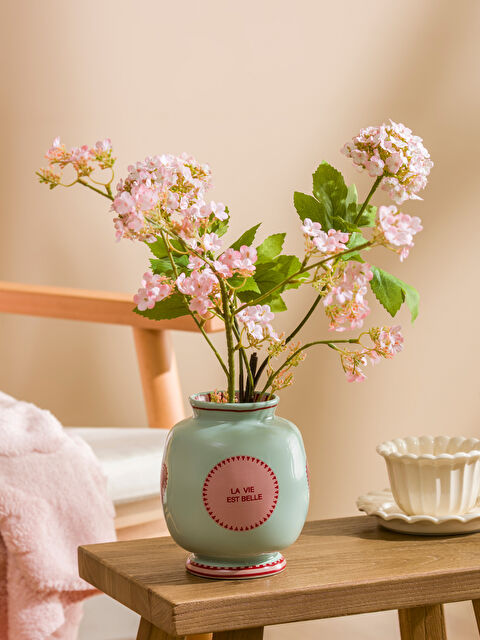 LCW HOME Baskılı Seramik Saksı 15 cm - S60861Z8-M0T