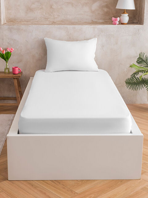 LCW HOME Tek Kişilik Lastikli Çarşaf - S60923Z8-J5E