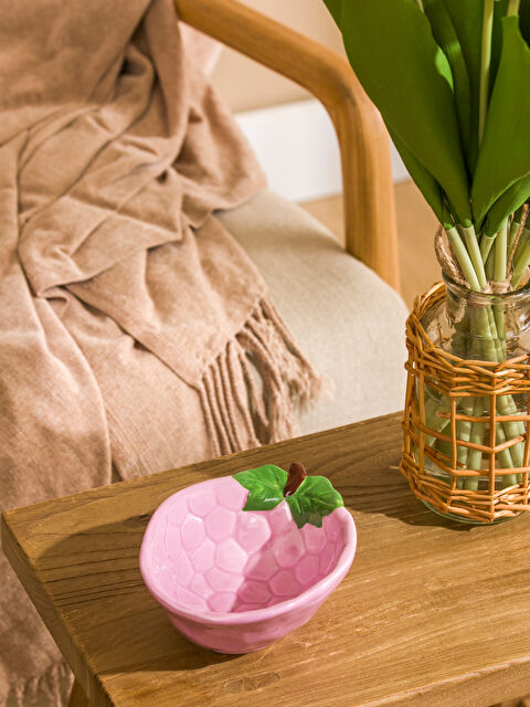 LCW HOME Çilek Figürlü Seramik Kase - S61152Z8-M0T