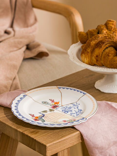 LCW HOME Baskılı Pasta Tabağı 21 cm - S61247Z8-J5E