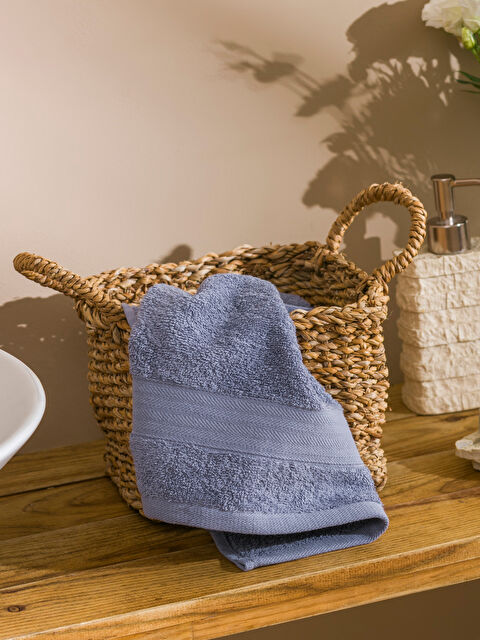 LCW HOME BLUE Hand Towel - S61592Z8-FHM