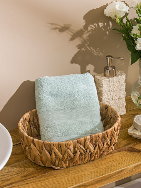 LCW HOME TURQUOISE Hand Towel - S61592Z8-SW4