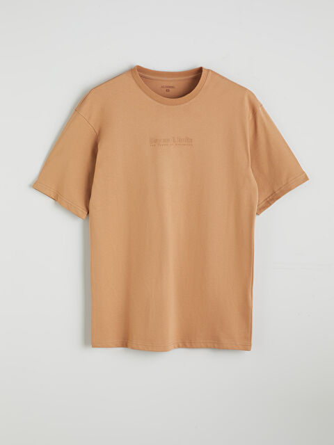 LC WAIKIKI Bisiklet Yaka Kısa Kollu Erkek Pijama Üst - S5QL29Z8-QZY