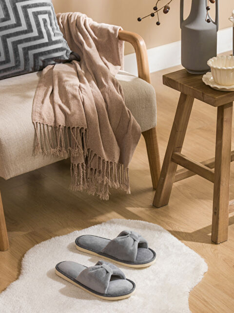 LCW STEPS Papuci de casă GRI Femeie - S62703Z8-CUZ