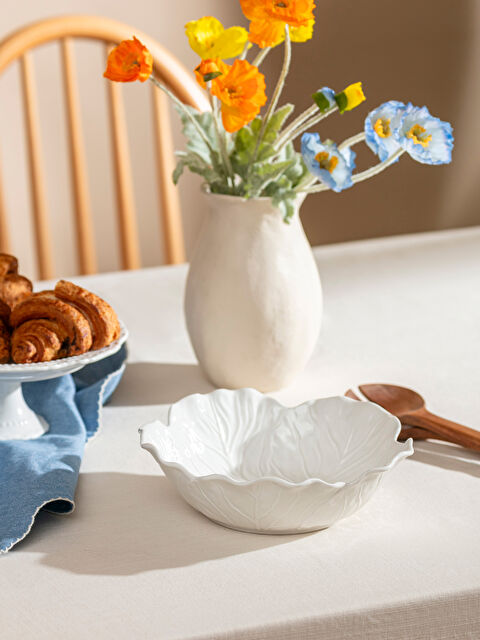 LCW HOME Çiçek Desenli Porselen Kase 22 cm - S63277Z8-J5E