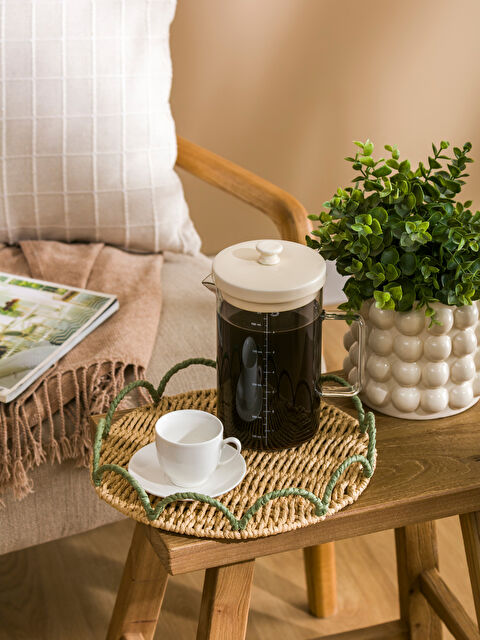 LCW HOME Hasır Dekoratif Tepsi 27 cm - S63320Z8-S0D