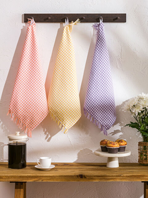 LCW HOME Kurulama Bezi 3'lü 40x50 cm - S63403Z8-LT4