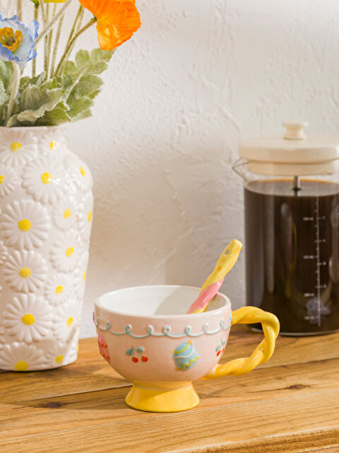 LCW HOME Baskılı Porselen Kupa  320 ml - S63494Z8-M0T