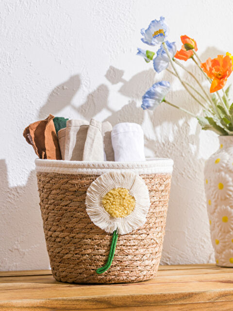 LCW HOME سەبەتەی ڕەتان تێكه‌ڵاو - S63518Z8-M0T