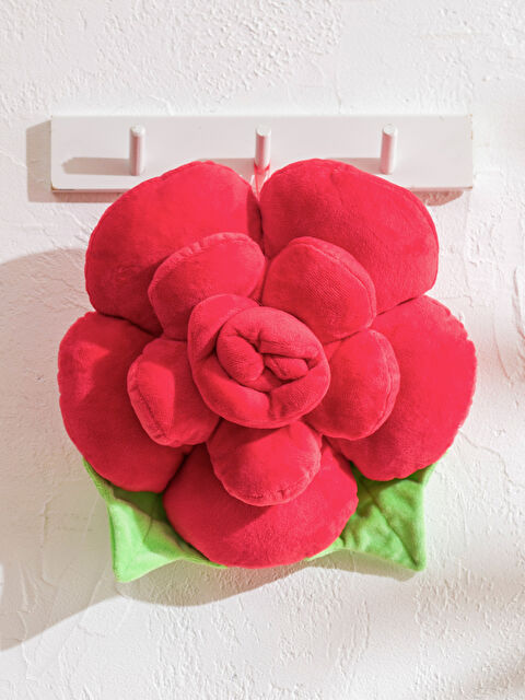 LCW HOME Gül Figürlü Kadife Kırlent - S64107Z8-DDF