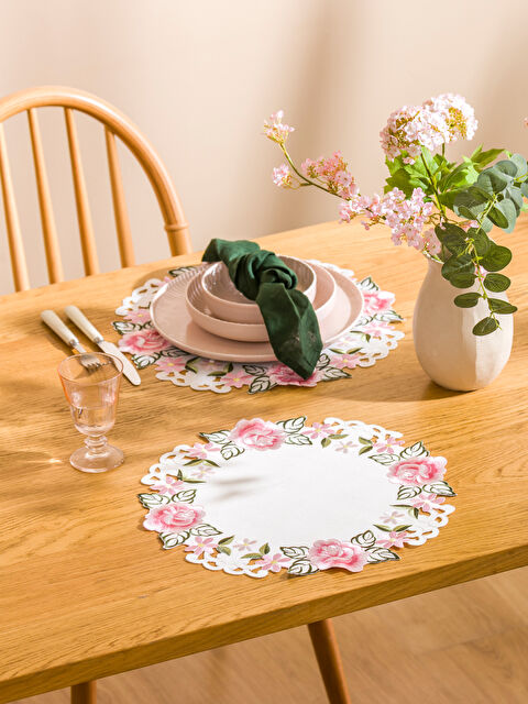 LCW HOME Çiçek Desenli Supla 2'li 38 cm