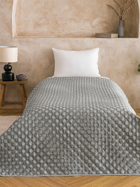 LCW HOME Baskılı Tek Kişilik Yatak Örtüsü  - S64254Z8-F9C