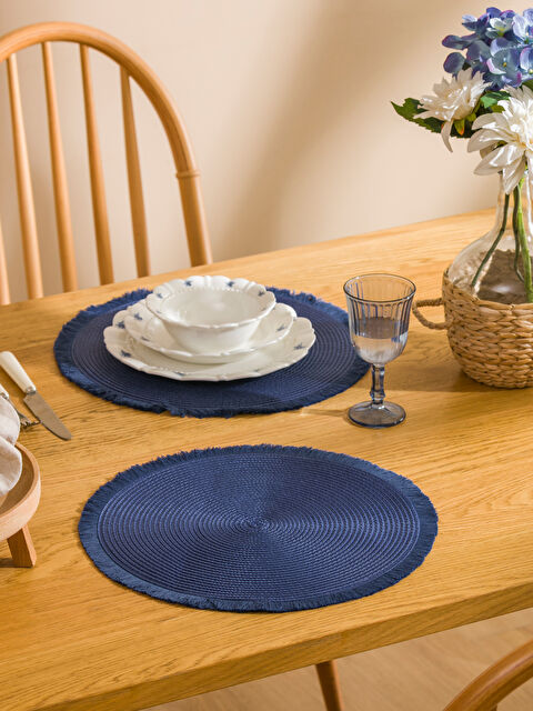 LCW HOME Round Placemat 2 Pack 39 cm - S64307Z8-YNQ