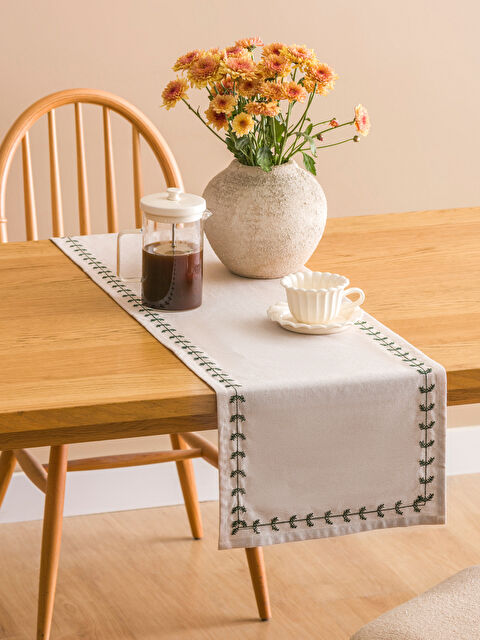 LCW HOME Çiçek Nakışlı Runner 45x150 cm