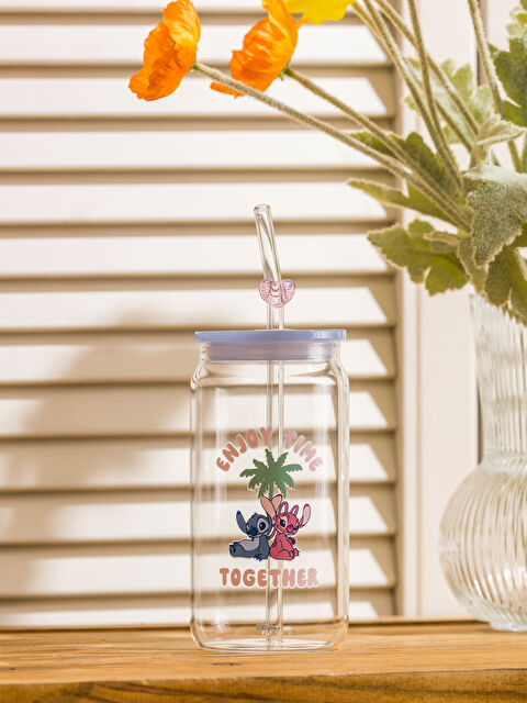 LCW HOME Hello Kitty Baskılı Pipetli Cam Bardak - S64880Z8-F9C